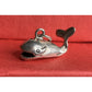 Vintage Sterling Silver Whale Charm Pendant Ocean Sea Life Theme
