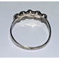 Vintage Sterling Silver Turquoise Cluster Ring Size 6.5 Southwestern Style