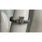 Sterling Silver Claddagh Ring Size 7 Irish Celtic Heart Crown Hands 925