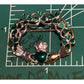 Vintage SOLVAR Irish Claddagh Shamrock Brooch Green Enamel Pin w Box Ireland