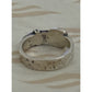 Pre owned James Avery Retired Sterling Silver Belt Buckle Ring Size 6.5