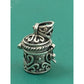 Vintage IBB 925 Sterling Silver Hinged Prayer Box Keepsake Pendant 4.4g
