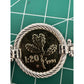 Vintage Italian Sterling Silver Bracelet Five Genuine Italian 20 Lire Coins 44g
