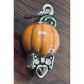 Brand New RETIRED Brighton J91782 JACK O LANTERN Enameled Silver Tone Charm