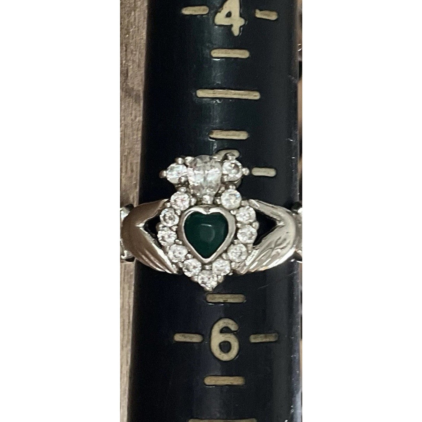 Galway Claddagh Ring Sterling Silver Irish Friendship Love Loyalty Ring Size 5