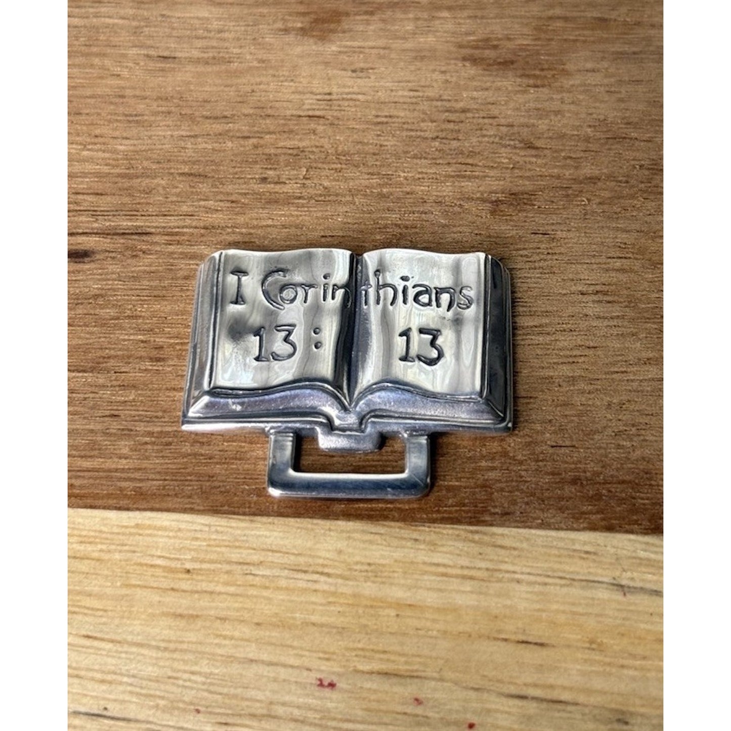 James Avery Retired RARE Sterling Silver Corinthians Pendant