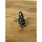 James Avery Retired Sterling Silver Texas Bluebonnet Ring Size 8
