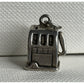 Vintage Sterling Silver Slot Machine Charm Pendant Casino Gambling Theme