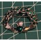 Vintage SOLVAR Irish Claddagh Shamrock Brooch Green Enamel Pin w Box Ireland