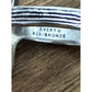 Pre owned James Avery RETIRED Sterling Silver and Bronze Cactus Blossom Ring Size 5.5
