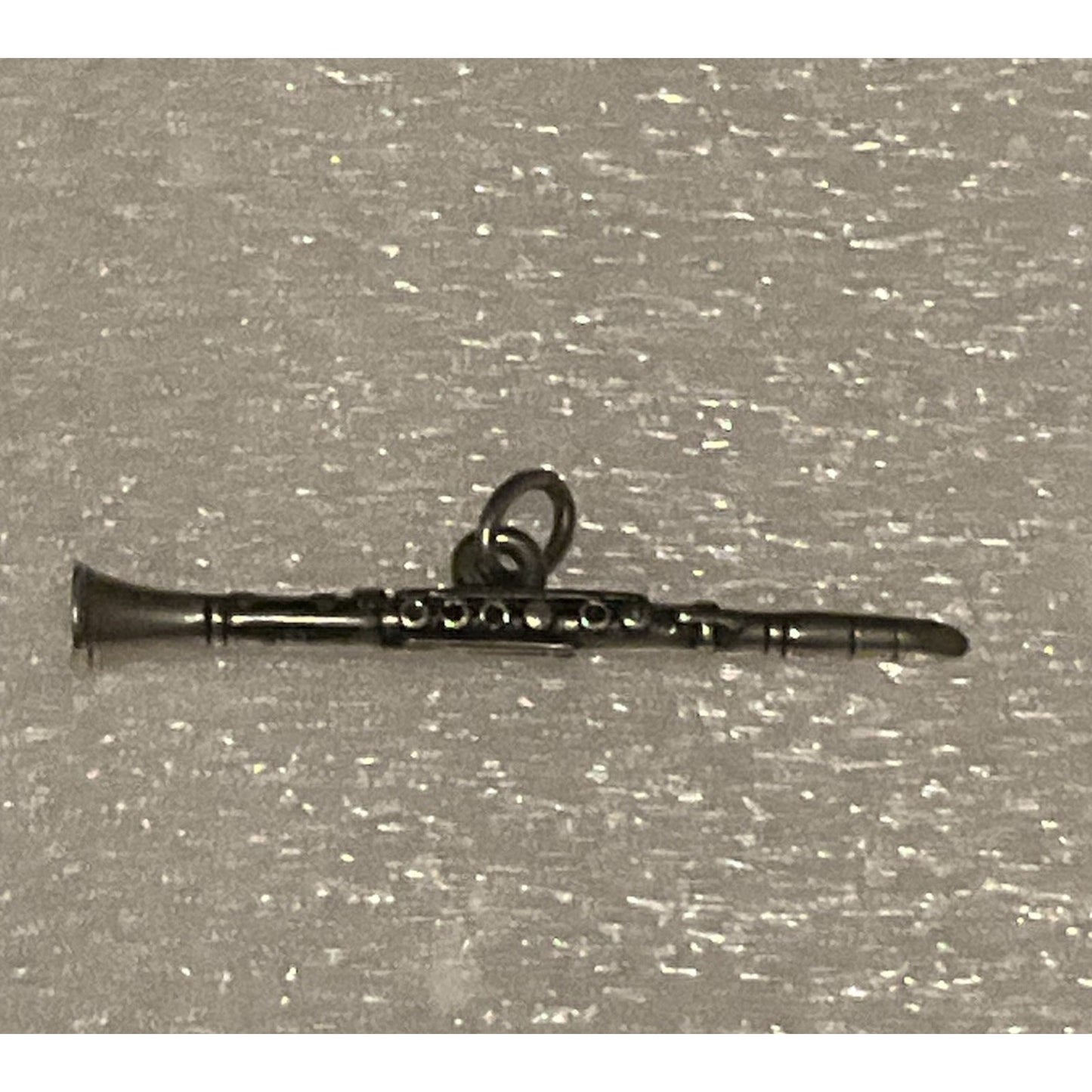 Pre owned James Avery RETIRED Sterling Silver Clarinet Musical Instrument Charm