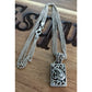 Vintage Sterling Silver Ornate Pendant 925 Italy Multi Strand Necklace