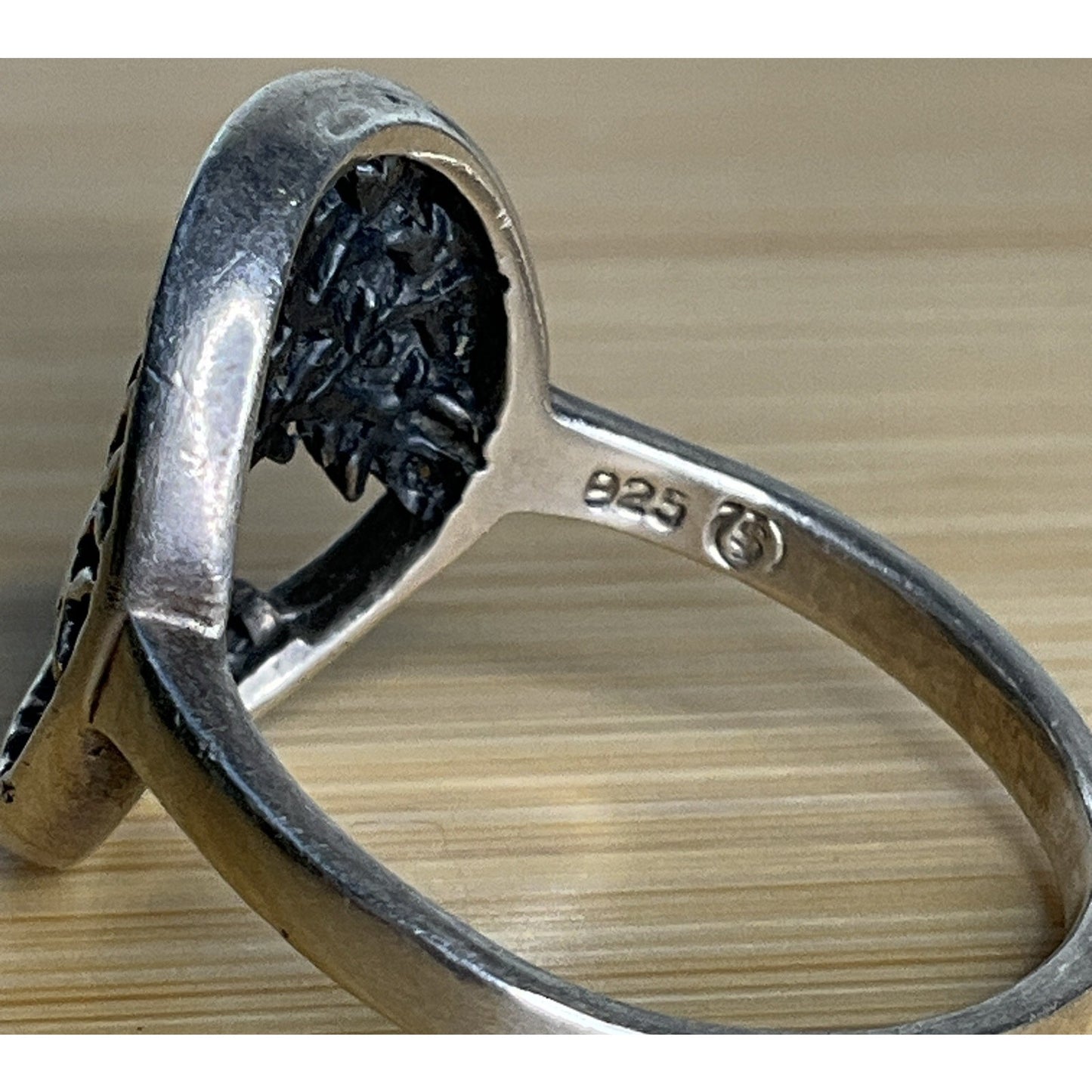Sterling Silver Tree of Life Ring Size 8 Round Openwork 925 Nature Celtic