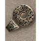 ATI 925 Sterling Silver Pearl Pendant Vintage Thai Balinese Scrollwork 6g