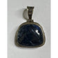 Vintage Silpada Sterling Silver 925 Large Blue Sodalite Pendant 16.1gr, 1.5”