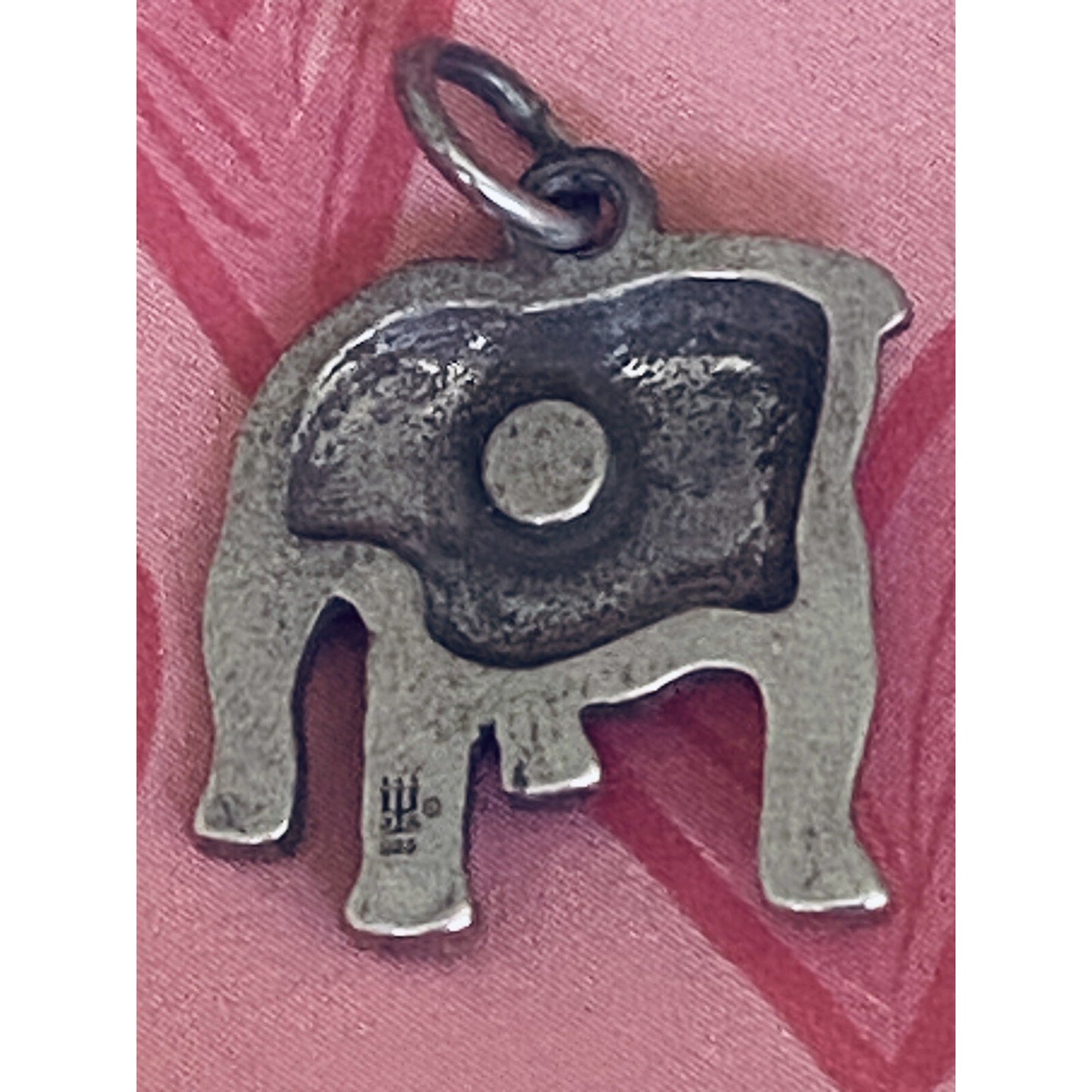 Pre owned James Avery Retired Silver Bulldog Charm
