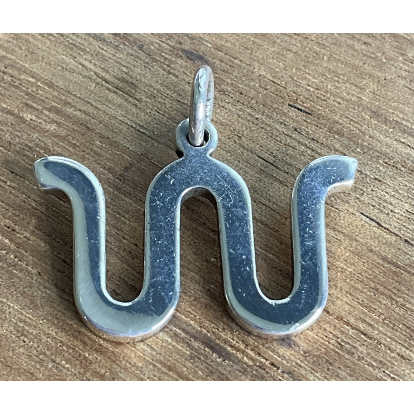 Retired James Avery Sterling Silver King Ranch Running w/ Brand Pendant/Charm