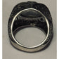 Vintage Carolyn Pollack Sterling Silver Green Prehnite Southwestern Ring Sz 7.5