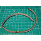 David Yurman Sterling Silver & 14k Gold Classic 7mm Cable Choker Necklace 15.5"