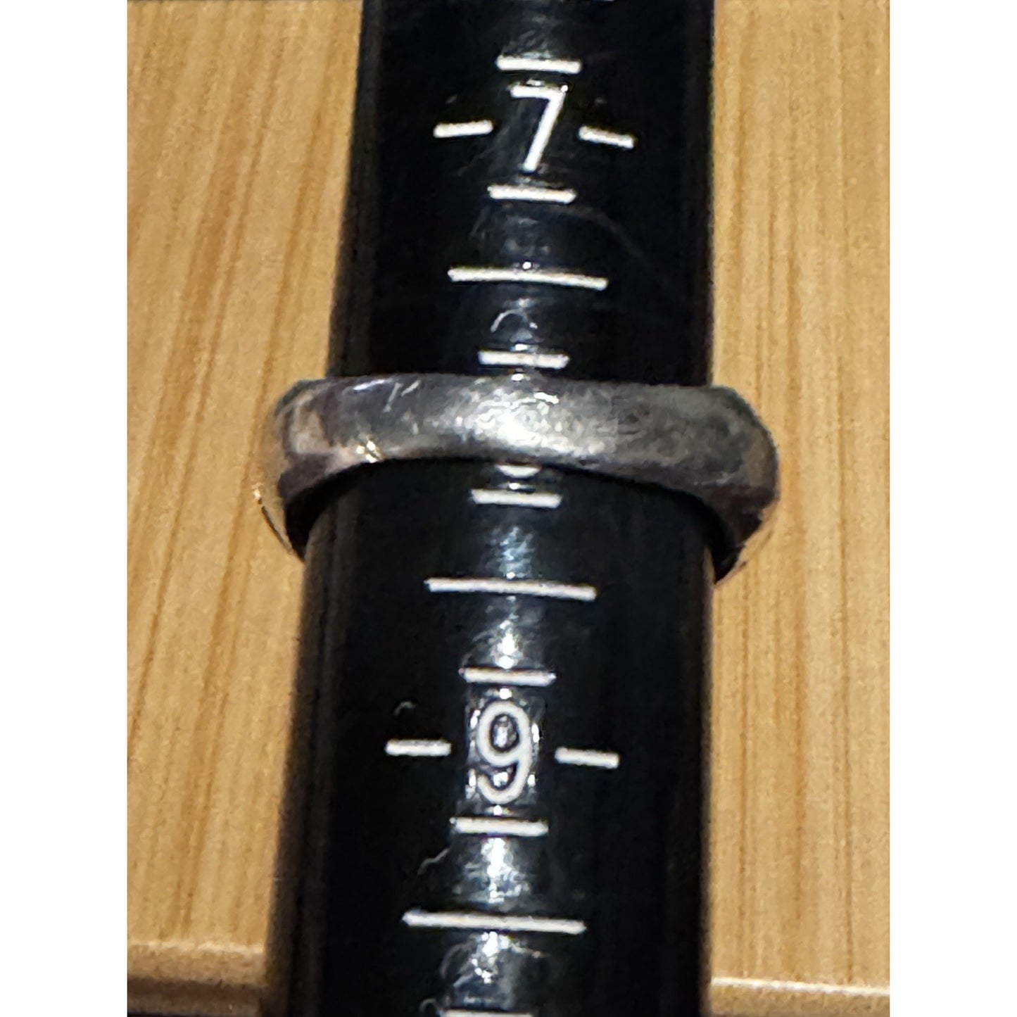 Vintage Sterling Silver Black Onyx Geometric Statement Ring Size 8