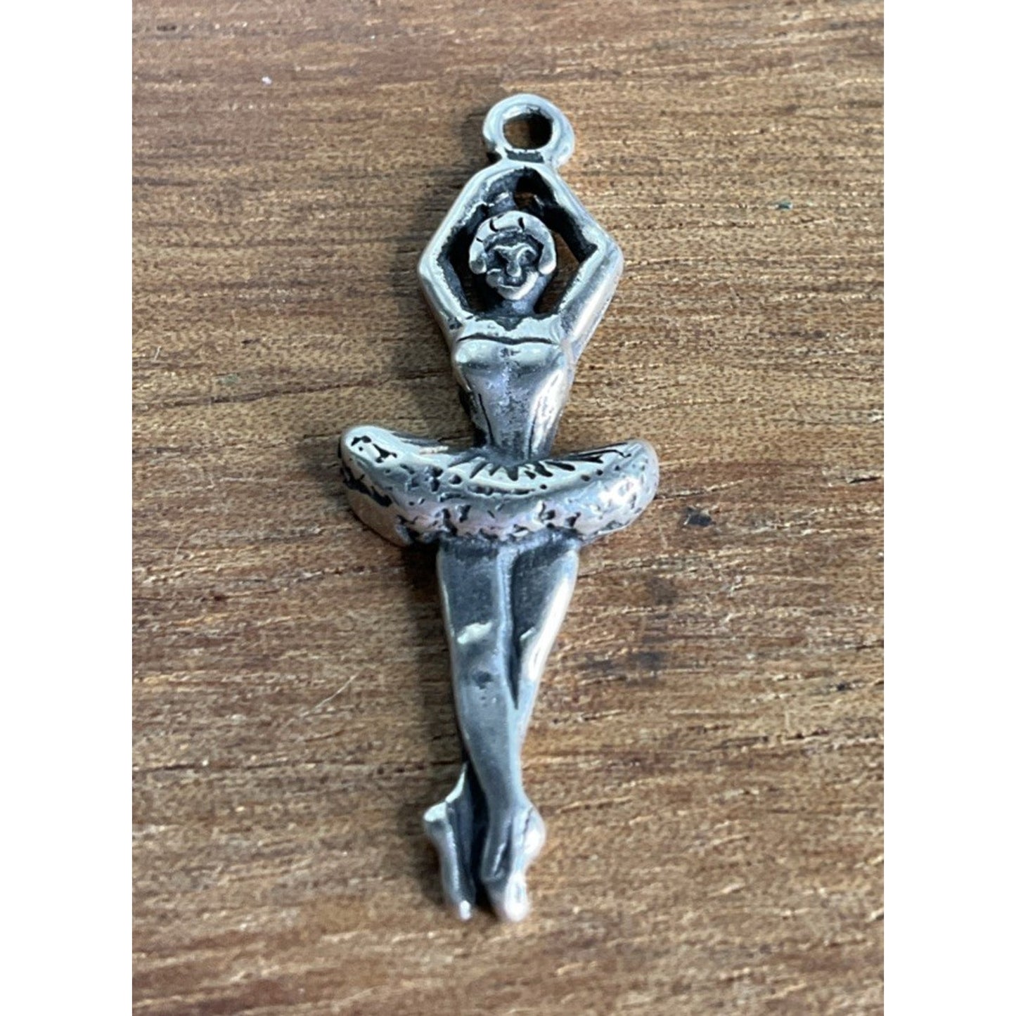 Sterling Silver .925 Ballerina Dancer Trading Charm