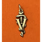 Retired James Avery Vet Veterinarian Animal Doctor Caduceus Pendant Pre-Owned