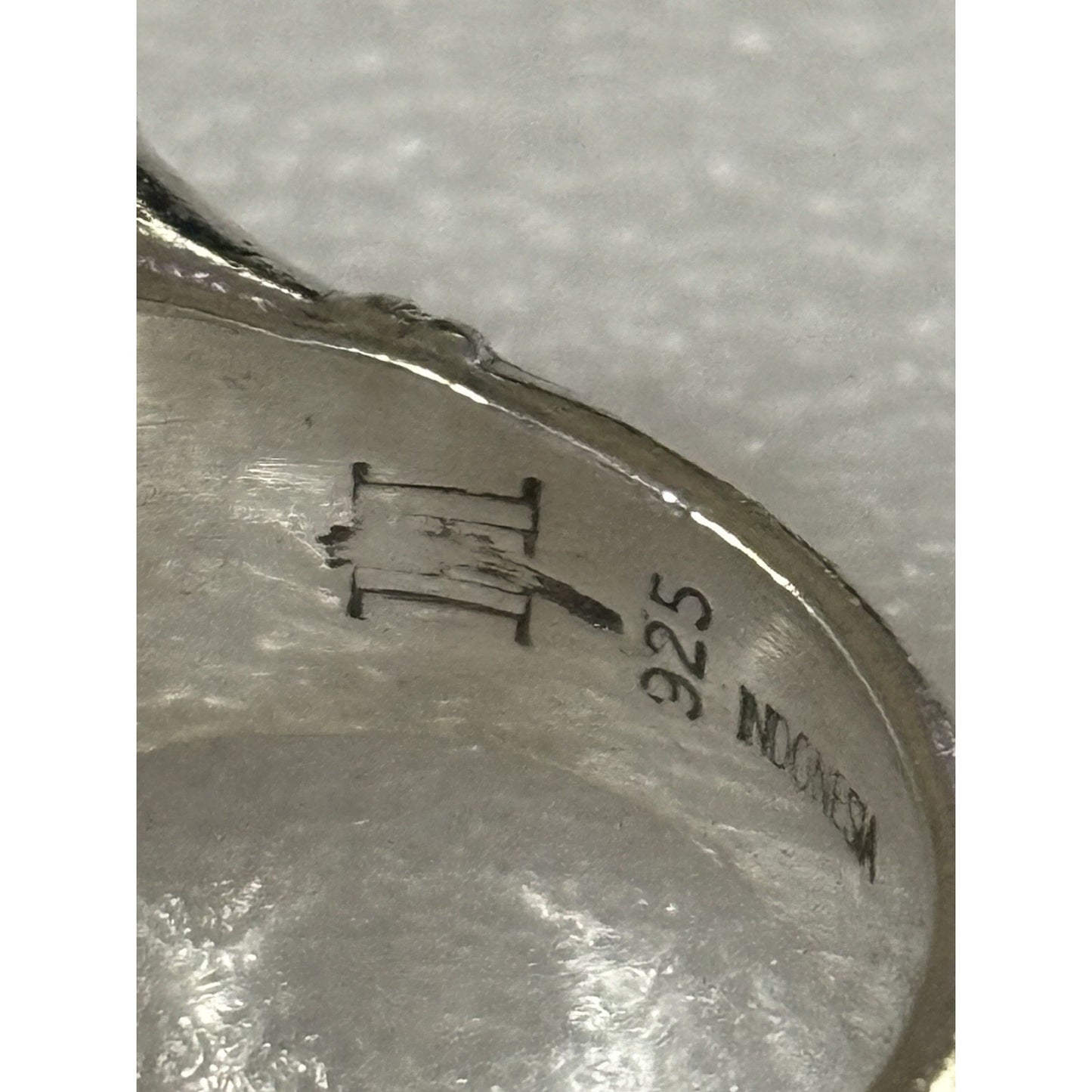 John Hardy Sterling Silver 925 Dayak Signet Statement Ring Size 7.5 Heavy 18g