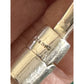 Vintage Sterling Sterling 925 Crossover Hinged Bangle Bracelet