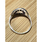 Vintage Sterling Silver Sun Face Y2K Celestial Boho Ring Size 7