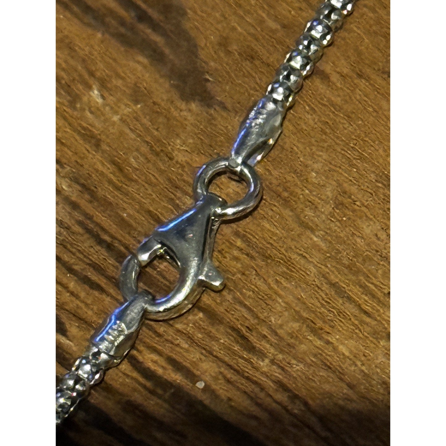 Vintage ATI Italy 925 Sterling Silver Filigree Heart Necklace 17” 10g