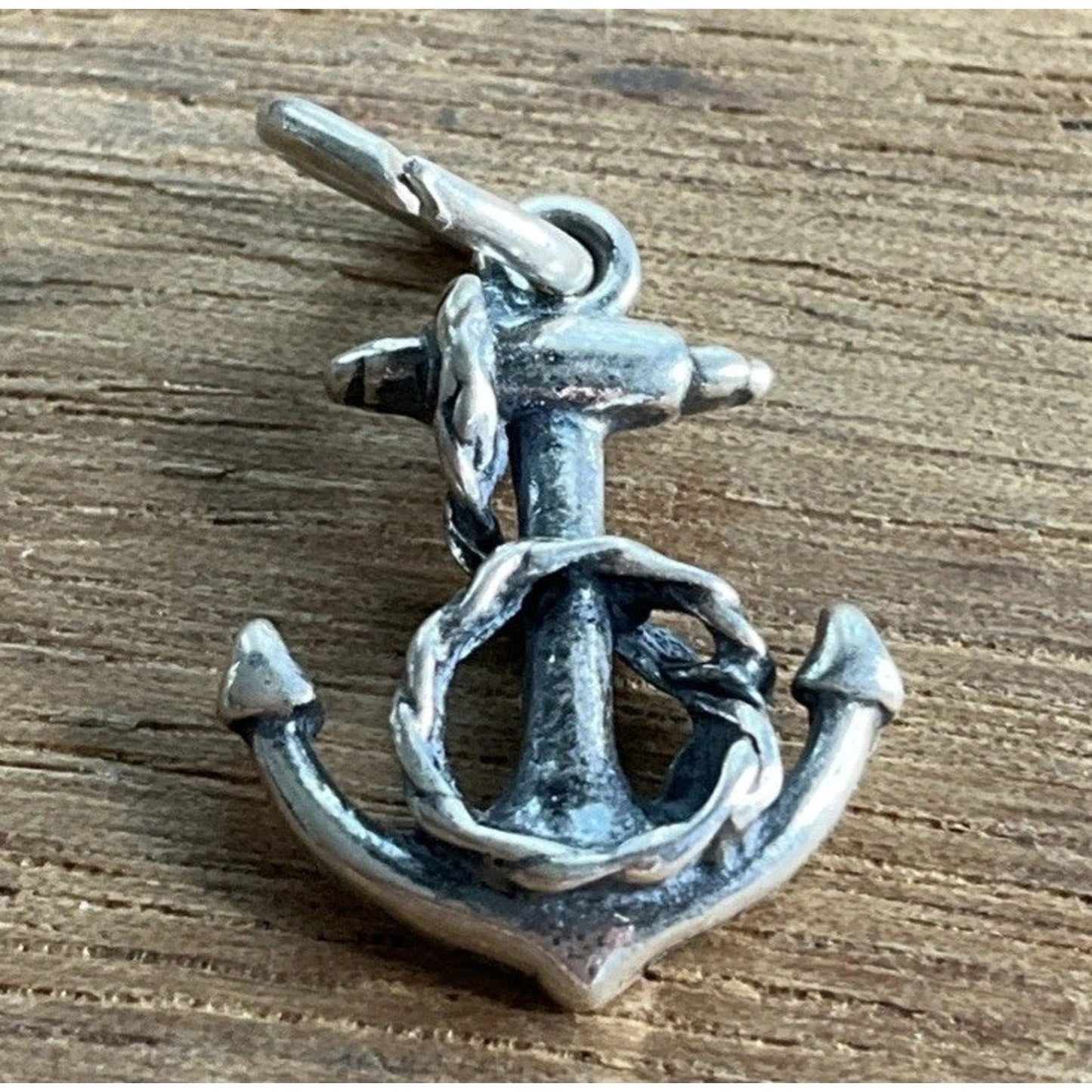 Vintage Sterling Silver Nautical Anchor Charm