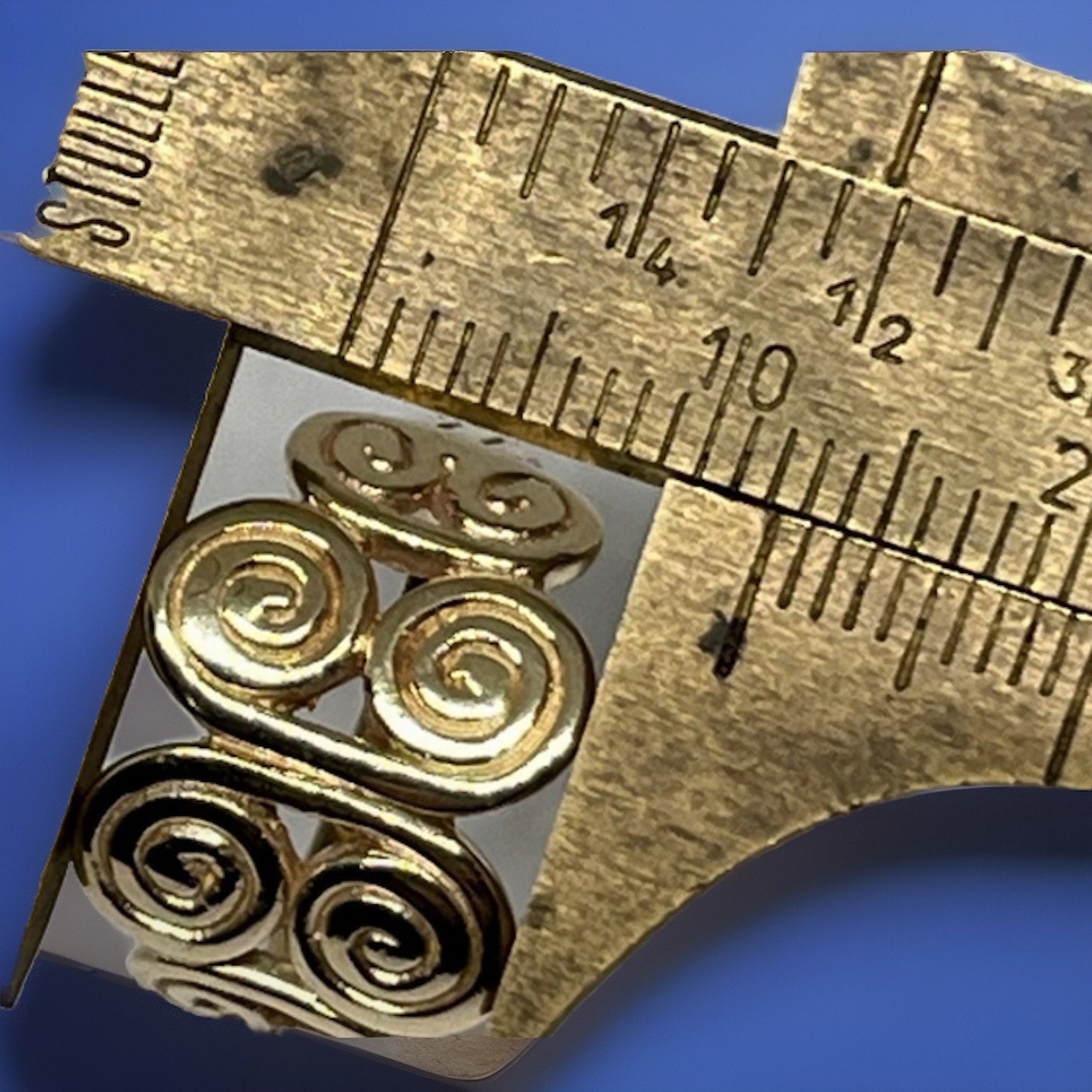 Pre Owned James Avery Retired ~ RARE ~ 14k Gold Mycenaean Butterfly Ring Size 7