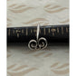 Pre owned James Avery Retired Sterling Silver Swirl Heart Ring Size 8