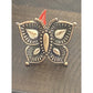 Brand New Retired James Avery Mariposa Butterfly Bronze & Silver Ring Size 8.5 Pre-Owned