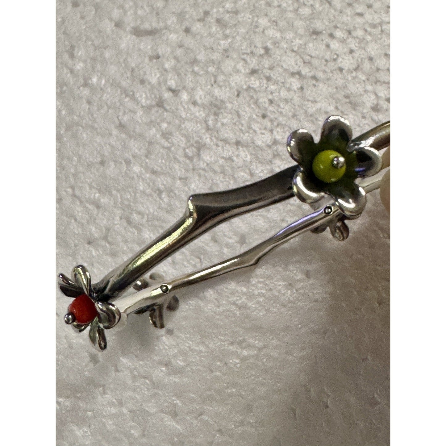 Pre owned James Avery Retired Spring Blossom Twig Branch Bracelet M
