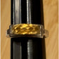 Vintage Michael Dawkins Sterling Silver Smoky Quartz Ring Size 7.5 Thailand 6g