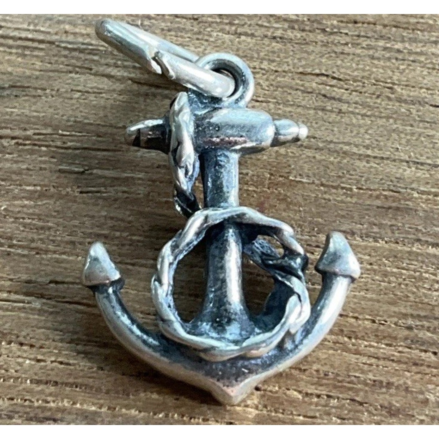 Vintage Sterling Silver Nautical Anchor Charm