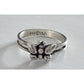 Vintage Charles Miller Sterling Silver Butterfly Ring Signed 925 © CM Size 7