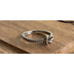 Sterling Silver Knot Ring Size 6.5 Rope Twist Infinity Love Knot Statement Ring
