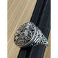 Robert Manse M ID 925 Sterling and 18K Gold Dragonfly Flower Sz 8.5 Bali 7g