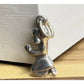 Vintage Sterling Silver Little Girl Praying Charm