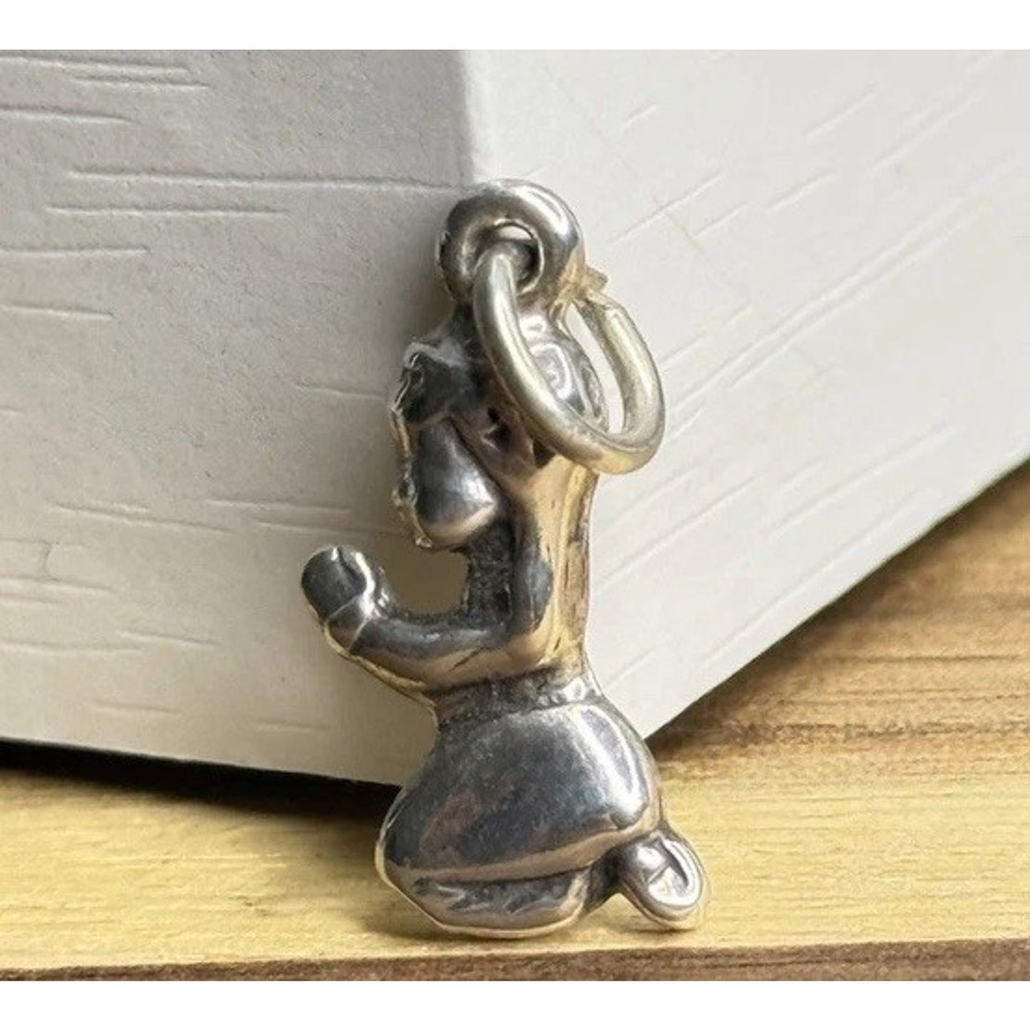 Vintage Sterling Silver Little Girl Praying Charm