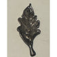 Vintage ATI Thailand Sterling Silver 925 Leaf Brooch Pendant 3” Botanical 9.6g