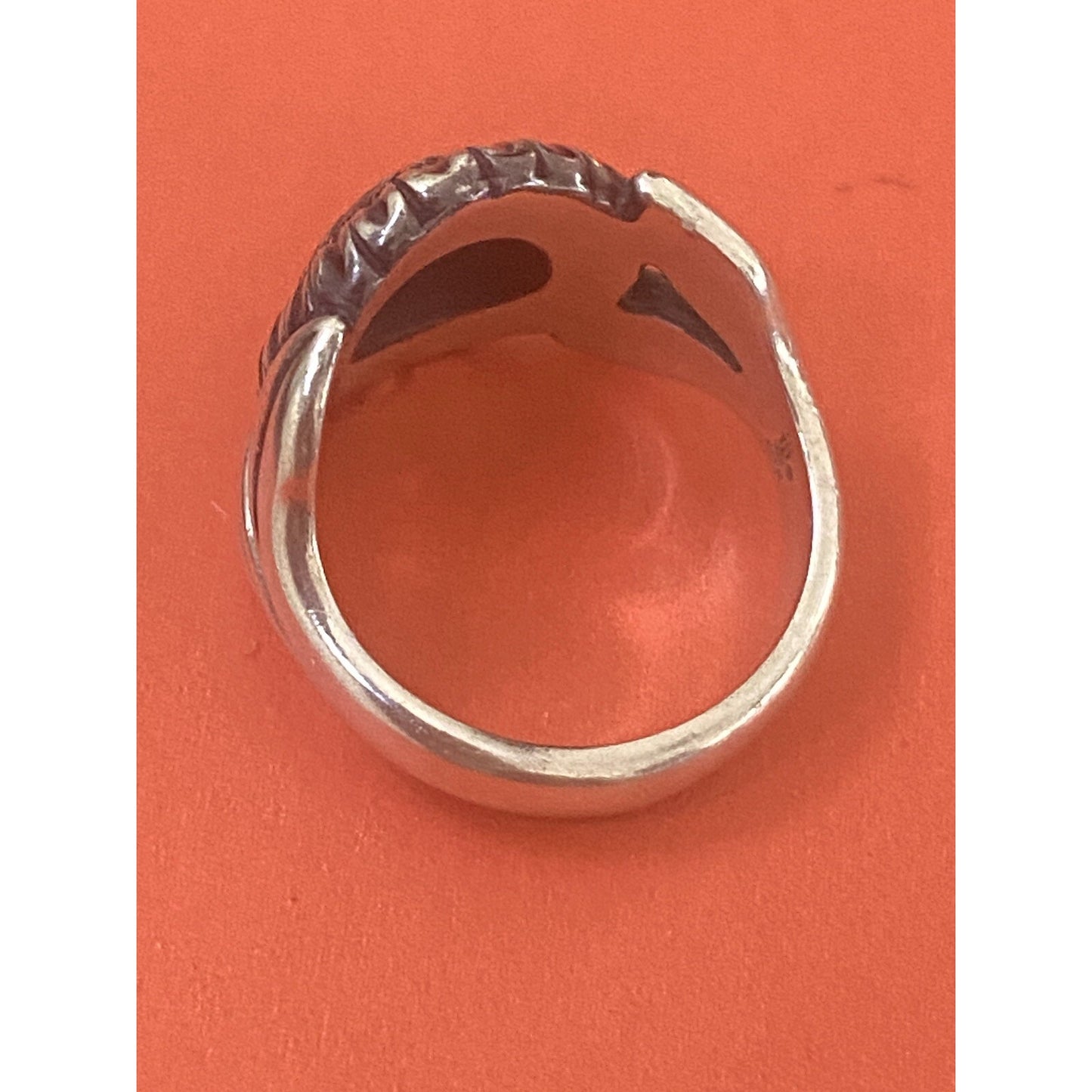James Avery Retired Silver Sunflower Ring Size 8 Pre-Owned
