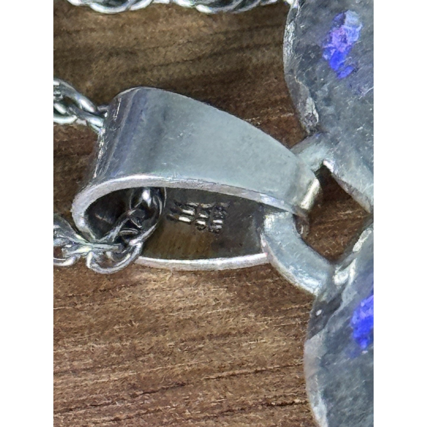 Pre Owned James Avery Retired RARE X-Large Puffy Heart Pendant And 21.5 Necklace 2 3/4”!