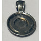 Vintage Carolyn Pollack CP Sterling Silver Lapis Mother of Pearl Pendant 20g