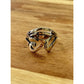Retired James Avery Sterling Silver Eye of Horus Ring Size 11