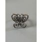 James Avery Retired Large Sterling Silver 3D Abounding Butterfly Ring Size 10 Pre-Owned