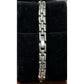 Vintage Y2K Rhinestone Sparkle Watch Mother Of Pearl NEEDS BATTERY Silver Tone