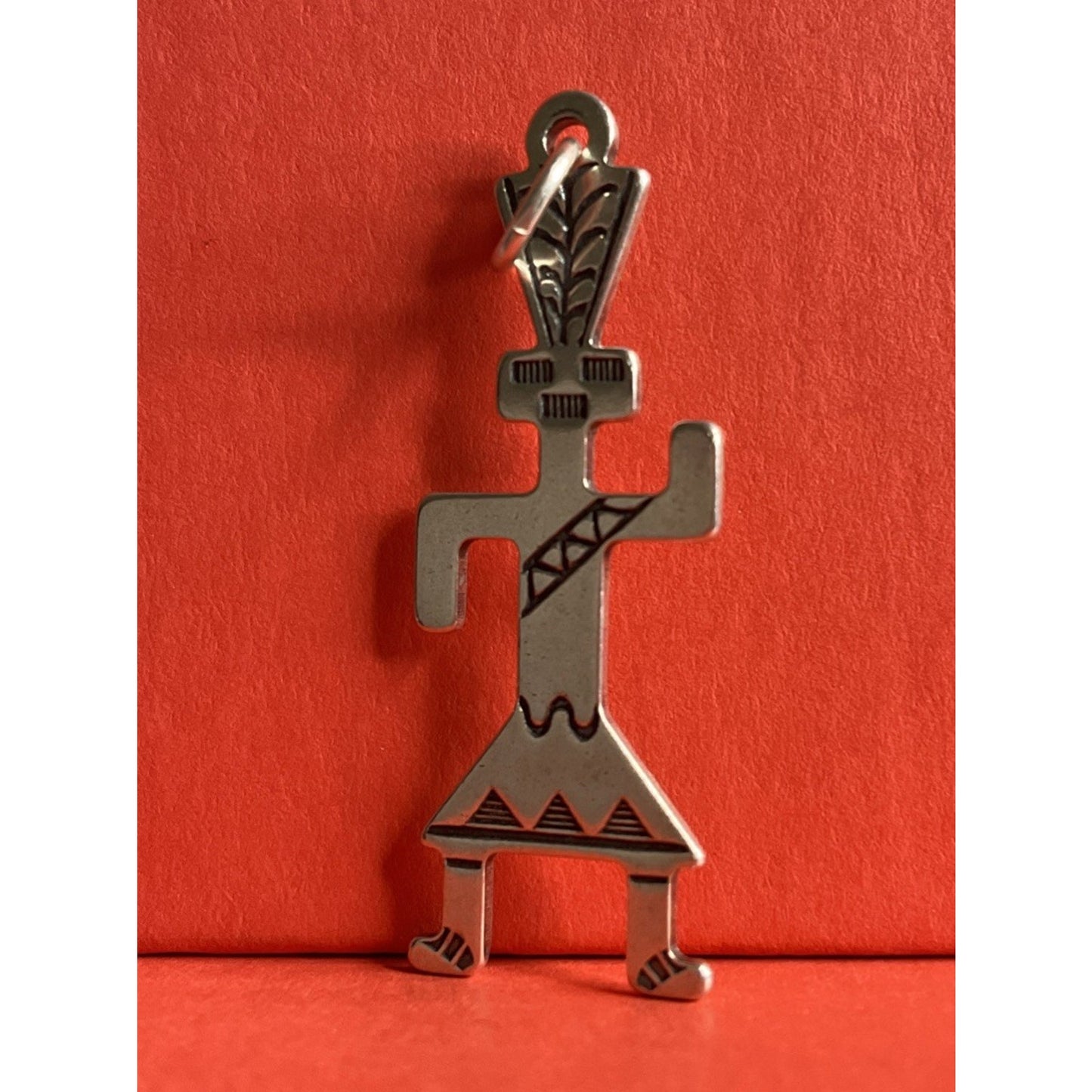Vintage Sterling Silver Kokopelli Dancer Charm